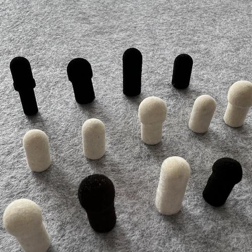 白板笔教鞭电子触控毛毡笔头导电白色黑色子弹头蘑菇头羊毛毡笔尖